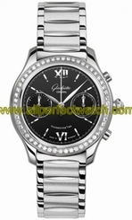 Glashutte Original Watches : 39-34-13-12-34 Automatic Stainless Steel Black Dial Stainless Steel Brushed & Polished Band Women Watch