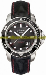 Glashutte Original Watches : 39-42-43-03-03 Automatic Stainless Steel Black Dial Fabric Black Band Men Watch