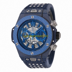 Hublot Watches : 411.YL.5190.NR.ITI15 Limited Edition Big Bang Unico Italia Independent Skeleton Dial Men Watch
