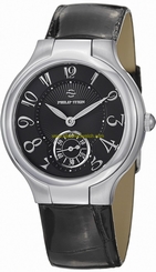 Philip Stein Watches : 41-FB-ABS Quartz Black Dial Leather Women Watch