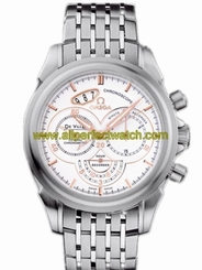 Omega Watches : 422.10.41.50.04.001 41mm Automatic Co-Axial Chronoscope White Dial Stainless Steel Case With Stainless Steel Bracelet Men Watch