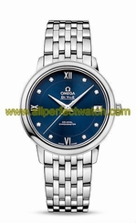 Omega Watches : 424.10.33.20.53.001 Automatic Chronometer Diamond Dial Date Stainless Steel Women Watch
