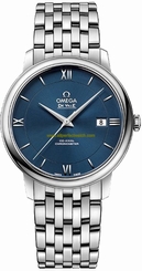 Omega Watches : 424.10.40.20.03.001 Blue Dial Stainless Steel Band Men Watch