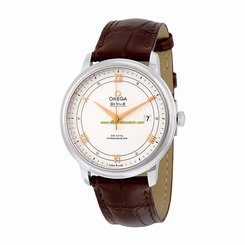 Omega Watches : 424.13.40.20.02.002 Co-Axial Chronometer Date Brown Leather Men Watch