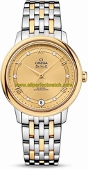 Omega Watches : 424.20.33.20.58.002 Champagne Manual Winding Women Watch