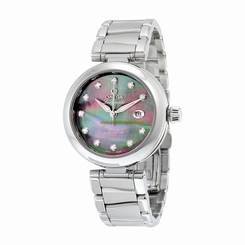 Omega Watches : 425.30.34.20.57.004 Black Mother Of Pearl Dial Fixed Stainless Steel Band Men Watch