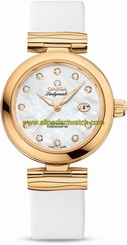 Omega Watches : 425.62.34.20.55.003 Mother Of Pearl Automatic Self Winding Women Watch
