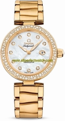 Omega Watches : 425.65.34.20.55.009 Mother Of Pearl Automatic Self Winding Women Watch