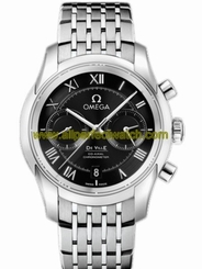 Omega Watches : 431.10.42.51.01.001 42mm Co-Axial Chronograph Black Dial Stainless Steel Case With Stainless Steel Bracelet Men Watch