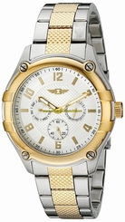 Invicta Watches : 43659-002 Beige Dial Gold Plated Men Watch