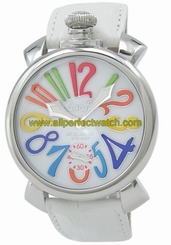 GaGa Milano Watches : 5010.1 Power reserve Skeleton Back Men Watch