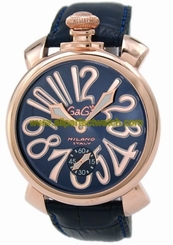 GaGa Milano Watches : 5011.5.NV Power reserve Skeleton Back Men Watch