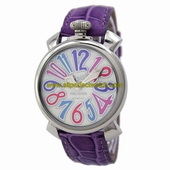 GaGa Milano Watches : 5020.7.PU Mineral Crystal Quartz Unisex Watch