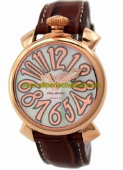 GaGa Milano Watches : 5021.2.BR Mineral Crystal Quartz Unisex Watch