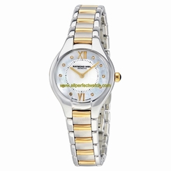 Raymond Weil Watches : 5127-STP-00985 White Mother Of Pearl Quartz Women Watch