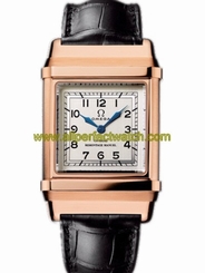 Omega Watches : 516.53.32.20.02.002 50mm Automatic Museum Silver Dial Rose Gold Case With Black Leather Strap Men Watch