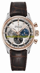 Zenith Watches : 51.2150.400/69.C713 Chronomaster El Primero Chronograph Date Brown Leather Men Watch
