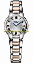 Raymond Weil Watches : 5229-S5-01659 Quartz Roman Numerals Dial Date Stainless Steel and Rose Gold PVD Plating Women Watch