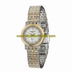 Raymond Weil Watches : 5393-STP-00995 Quartz Steel and 18ct Gold Women Watch