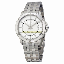 Raymond Weil Watches : 5591-ST-30001 White Quartz Men Watch