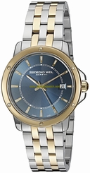 Raymond Weil Watches : 5591-STP-50001 Blue Dial Stainless Steel Band Men Watch