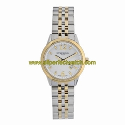 Raymond Weil Watches : 5670-STP-05985 Quartz Mother Of Pearl Dial And Yellow PVD Gold Coating Case And 10 Diamonds With Yellow PVD Gold Coating Stainless Steel Bracelet Women Watch