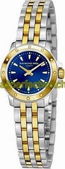 Raymond Weil Watches : 5799-STP-50001 Quartz Tango 23 mm Two-tone blue dial Women Watch