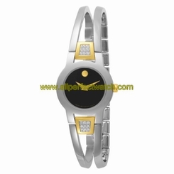 Movado Watches : 604983 Swiss Quartz Stainless Steel Women Watch
