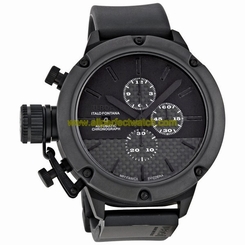 U-Boat Watches : 6234 Black Carbon Fiber Automatic Men Watch