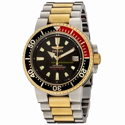Invicta Watches : 6927 Black Dial Stainless Steel Band Men Watch