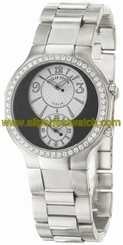 Philip Stein Watches : 6D-NB-SS Quartz Analog Stainless Steel Women Watch