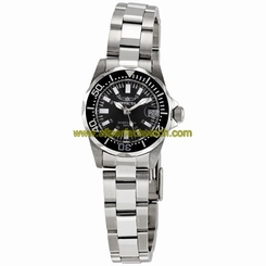 Invicta Watches : 7059 Black Quartz Women Watch