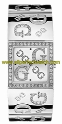 Guess Watches : 70607L1 Quartz Analog Crystal Bezel Stainless Steel Women Watch