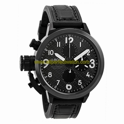 U-Boat Watches : 7116 Automatic Chronograph Date Ceramic Bezel 45mm Men Watch
