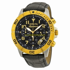 Invicta Watches : 7284 Black Quartz Men Watch