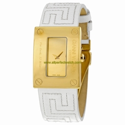 Versace Watches : 72Q70D999-S001 Gold Quartz Women Watch