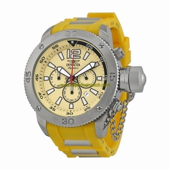 Invicta Watches : 7425 Yellow Quartz Men Watch