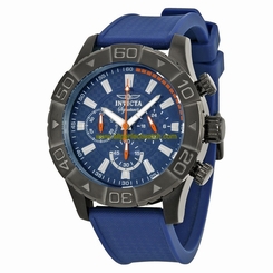 Invicta Watches : 7497 Blue Quartz Men Watch