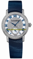 Audemars Piguet Watches : 77229BC.ZZ.A025MR.01 Manual Wind 18kt White Gold Mother Of Pearl With Diamonds Dial Blue Satin Band Women Watch