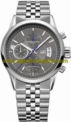 Raymond Weil Watches : 7730-ST-60021 Automatic Chronograph Gray Dial Stainless Steel Case With Silver Stainless Steel Bracelet Men Watch