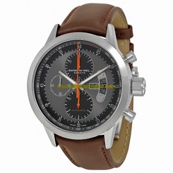 Raymond Weil Watches : 7745-TIC-05609 Automatic Chronograph Day Date Titanium Case Brown Leather Men Watch