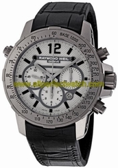 Raymond Weil Watches : 7820-STC-05607 Automatic Chronograph Nabucco Va, Pensiero Special Edition Gray Dial With Genuine Crocodylus Niloticus Leather Strap Men Watch