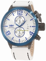 Invicta Watches : 80008 Silver-tone Quartz Men Watch