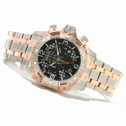 Invicta Watches : 80231 Black Dial Stainless Steel Band Men Watch