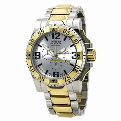 Invicta Watches : 80384 Silver Quartz Men Watch