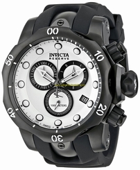 Invicta Watches : 80577 White Dial Ion Plated Stainless Steel Men Watch