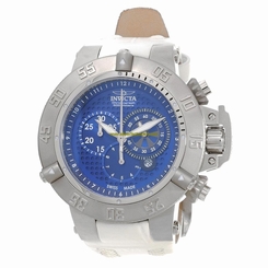 Invicta Watches : 80660 Quartz Chronograph Date White Leather Men Watch