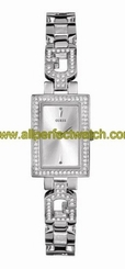 Guess Watches : 85477L1 Quartz Analog Crystal Stainless Steel Rectangle Women Watch
