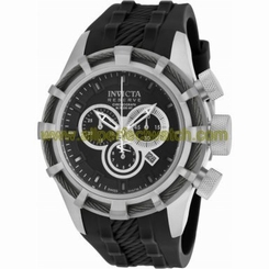Invicta Watches : 90001 Black Dial Silicone Men Watch