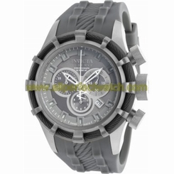 Invicta Watches : 90002 Grey Dial Silicone Men Watch